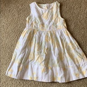Vintage Baby Gap linen floral dress
